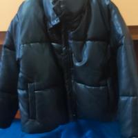 bomber similpelle nero M