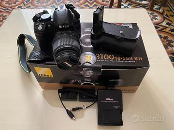Fotocamera Nikon d3100 motorizzata