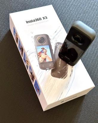 Insta360 X3 360 – Completa di scatola e accessori
