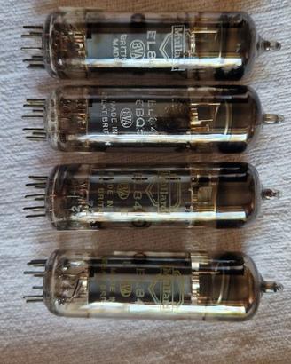 Valvole Mullard EL84 NOS in perfetta efficienza