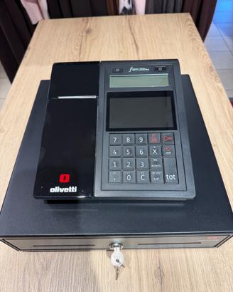 Registratore tel. Olivetti Form 200 Plus +cassetto