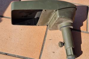 faro oscurato Fiat AR 59 AR 76 frecce Carello 