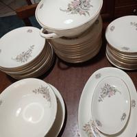 Servizio di piatti d'epoca vintage