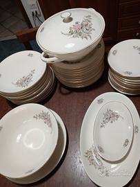 Servizio di piatti d'epoca vintage