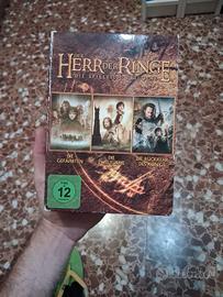 Trilogia dvd signore degli anelli edizione tedesca