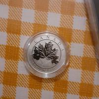 moneta argento Canada 