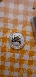 moneta argento Canada 