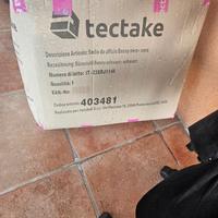 Sedia da ufficio Tectake (modello benny nero)