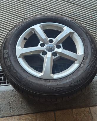 cerchi originale r16 audi + gomme in buono stato