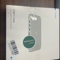Usb-C Hub with hard drive enclosure