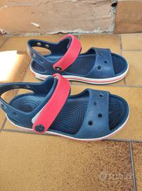 Crocs blu bambino