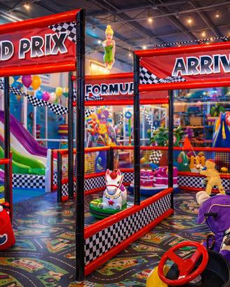 Circuito con Baby Cars per Ludoteche e Sale Giochi