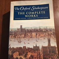 Libro opere complete di William Shakespeare