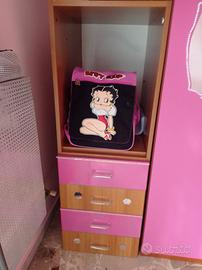 cassettiera libreria 