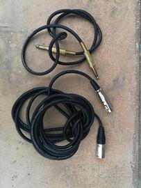  cavi audio bilanciati e sbilanciati   a metro