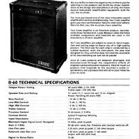 Amplificatore crate b60