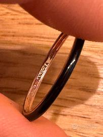 Anello nero Pandora Me