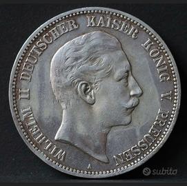 Germania Preussen - 5 Mark 1907 A