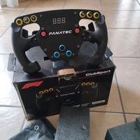 sim racing volante fanatec +qr1