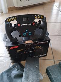 sim racing volante fanatec +qr1