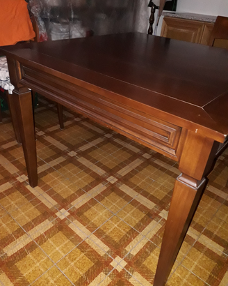 Tavolo e Sedie in legno Stile Arte Povera
