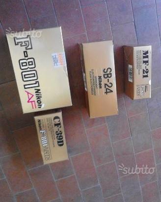 Corredo reflex nikon f 801 f-801 semiprofessionale