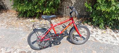 Bici bimbo 3-6 anni accessoriata
