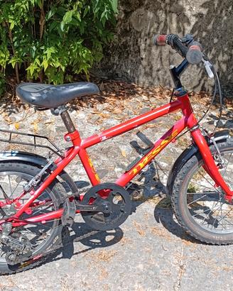 Bici bimbo 3-6 anni accessoriata