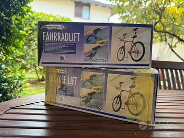 Porta bici da soffitto