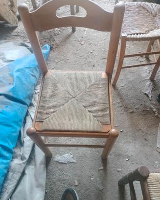 Sedie in legno