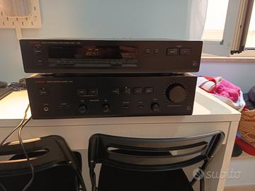 AMPLIFICATORE LUXAN 312 A + RADIO 351 L