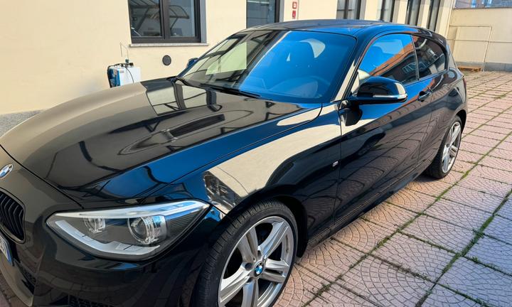 BMW serie 1 120 M sport total black