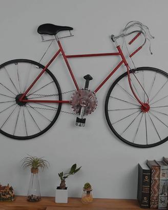 Bici scultura in ferro vintage