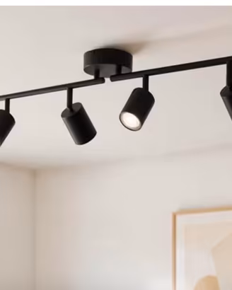 Gratec Faretti da soffitto Orientabili 4 luci GU10