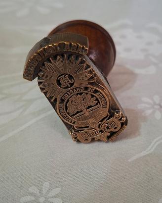 Timbro Brasiliano Vintage "Chaves de Manguinhos"