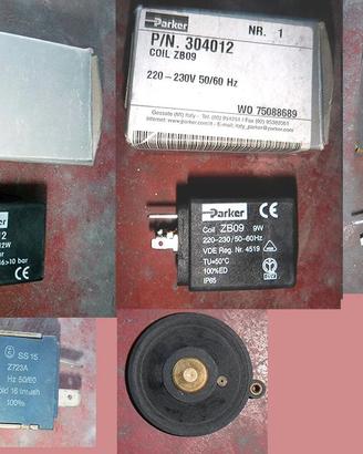 Bobina elettrovalvola 220V 24V Parker, Sirai,Altri