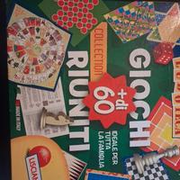 scatola giochi vari per la famiglia