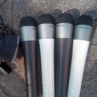 Lips Singstar gioco 4 microfoni mai usati XBox360