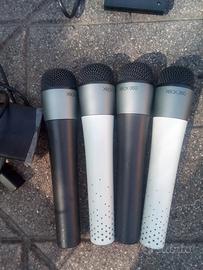 Lips Singstar gioco 4 microfoni mai usati XBox360