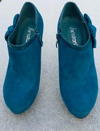 Scarpe con tacchi Farasion,n° 37  colore Blu