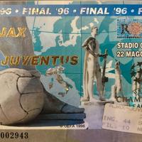 Biglietto ORIGINALE AJAX JUVENTUS DEL 1996