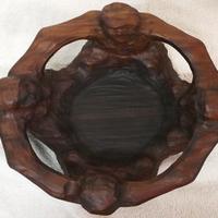 Portafrutta in legno Artigianato Valdostano