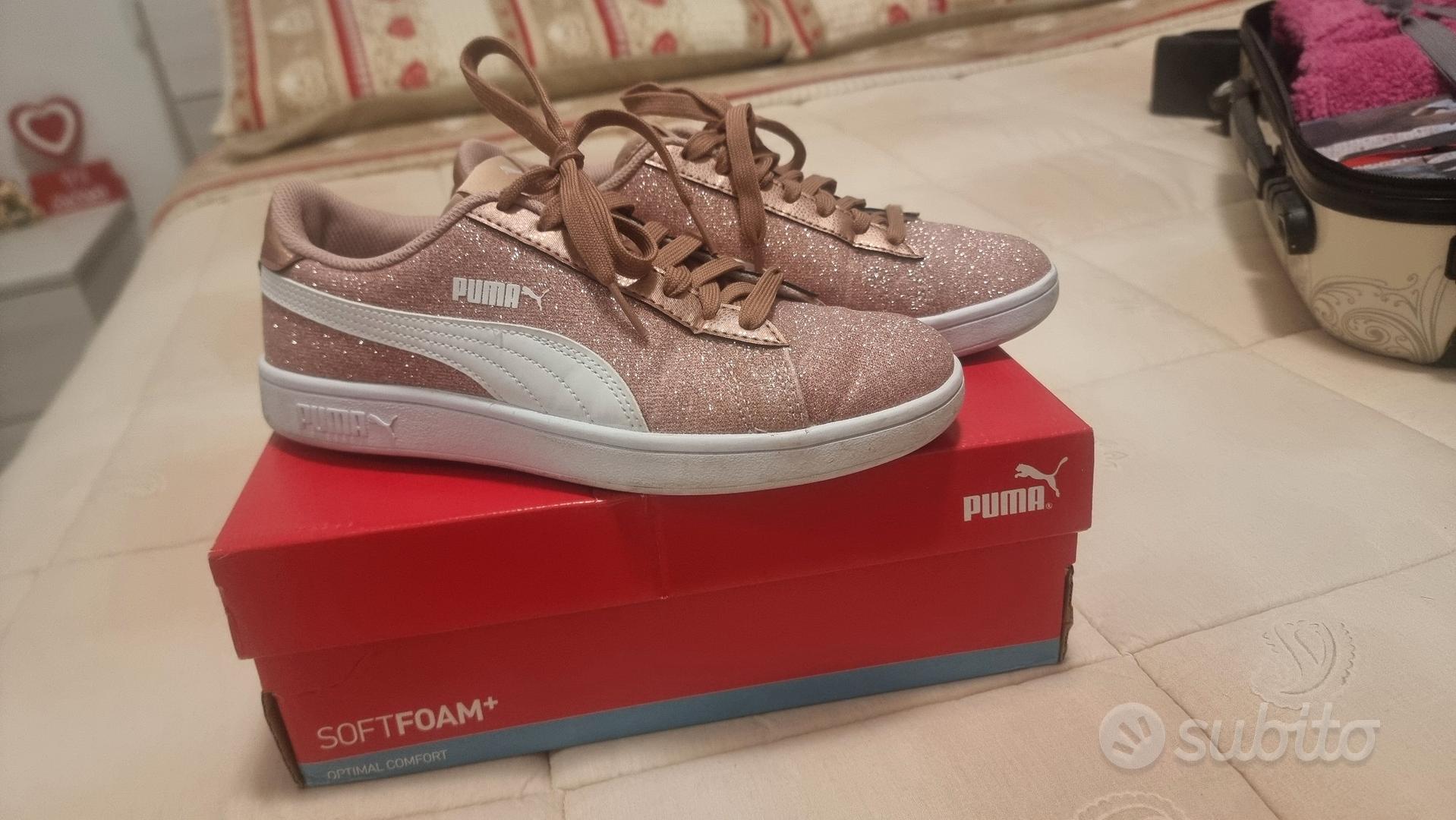 Puma hot sale rosa glitter