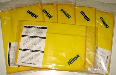 Nikon custodie in tessuto siliconico giallo, per p