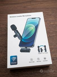 Microfono Lavalier Wireless Professionale

