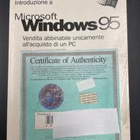 Microsoft Windows 95 certificate of authenticity