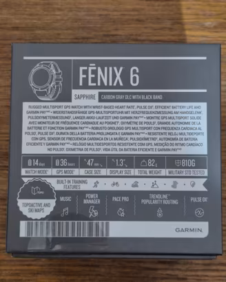 garmin fenix 6 sapphire