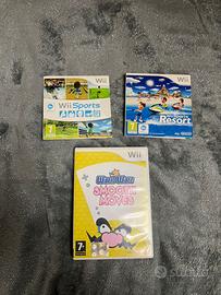 Lotto n7 giochi console Nintendo Wii