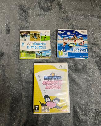 Lotto n7 giochi console Nintendo Wii