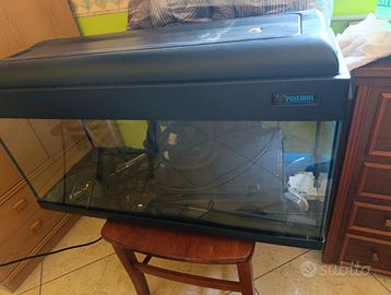 Acquario Poseidon Completo 71x39x34